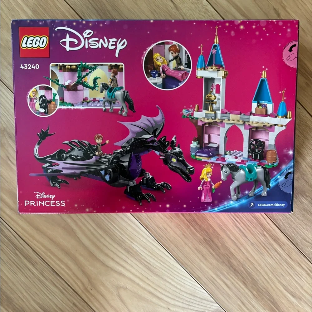 LEGO Disney Maleficent's Dragon Form and Aurora's Castle Set